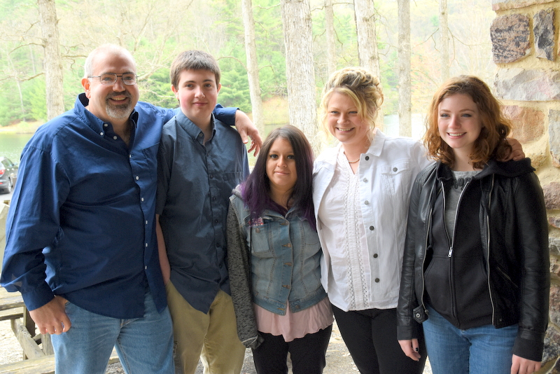 Bob Conn and family